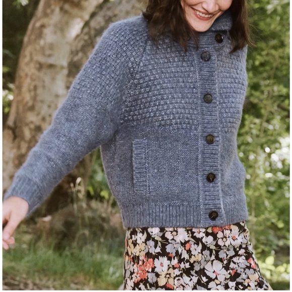 The Great Shrunken Hearth Cardigan NWT NBW - Picture 2 of 10